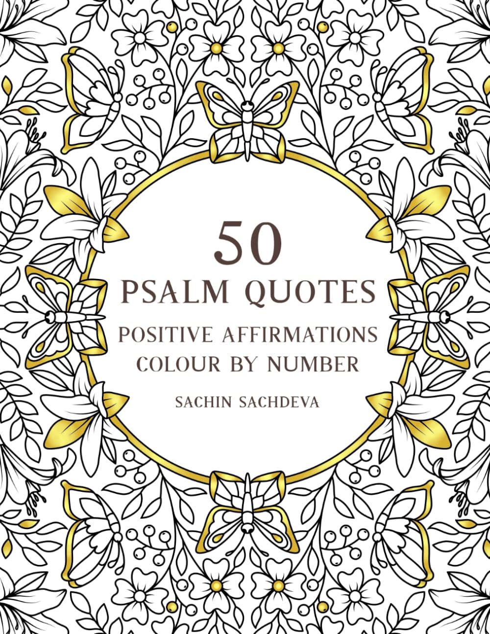 Libro: 50 Psalm Quotes: Positive Affirmations Colour by Number Religious Colouring Book for Adults and Teens (Color by Number Coloring Book for Adults)