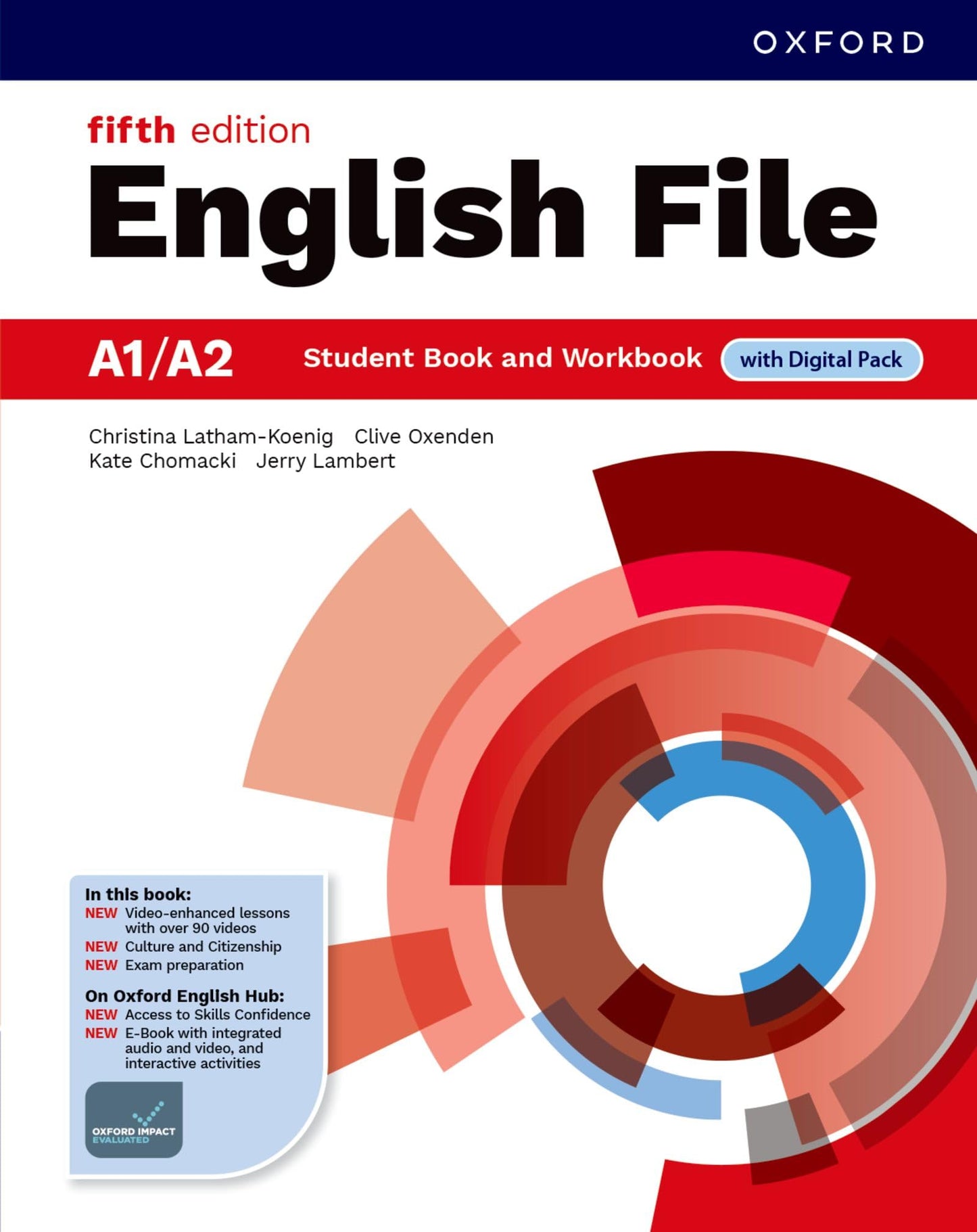Libro: English file. A1/A2. With Student's book, Workbook. With Digital pack. Per le Scuole superiori. Con e-book. Con espansione online