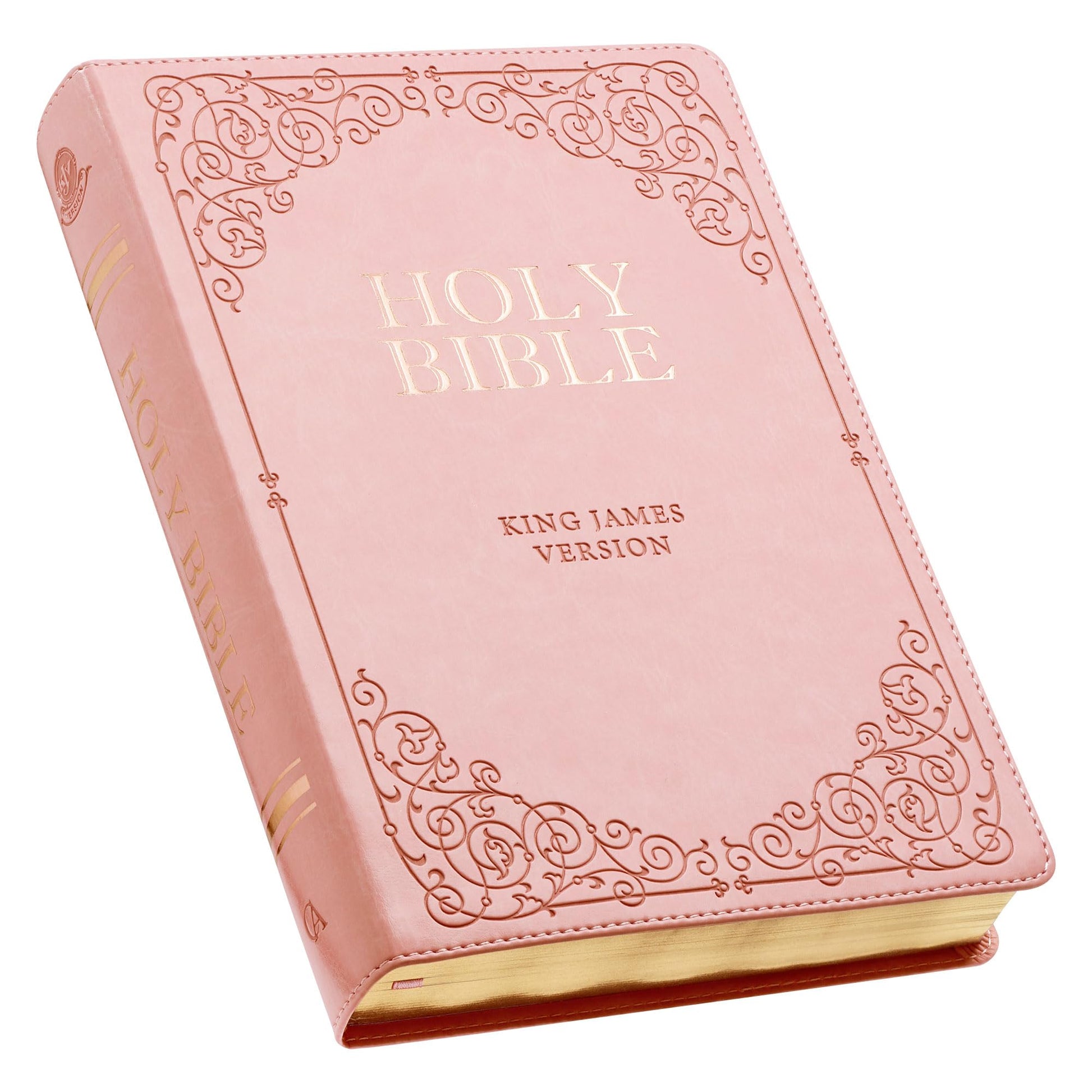 Libro: KJV Holy Bible, Giant Print Full-size Faux Leather Red Letter Edition - Thumb Index & Ribbon Marker, King James Version, Pink (KJV Full Size GP Editions)