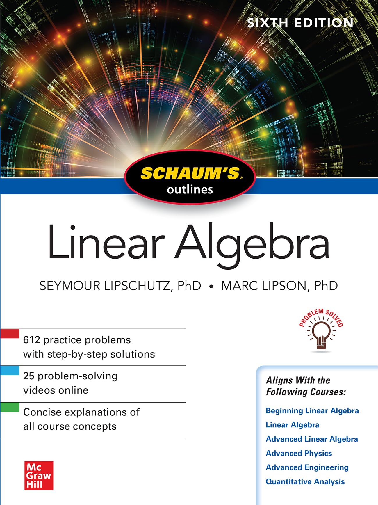 Libro: Schaum's Outline of Linear Algebra, Sixth Edition