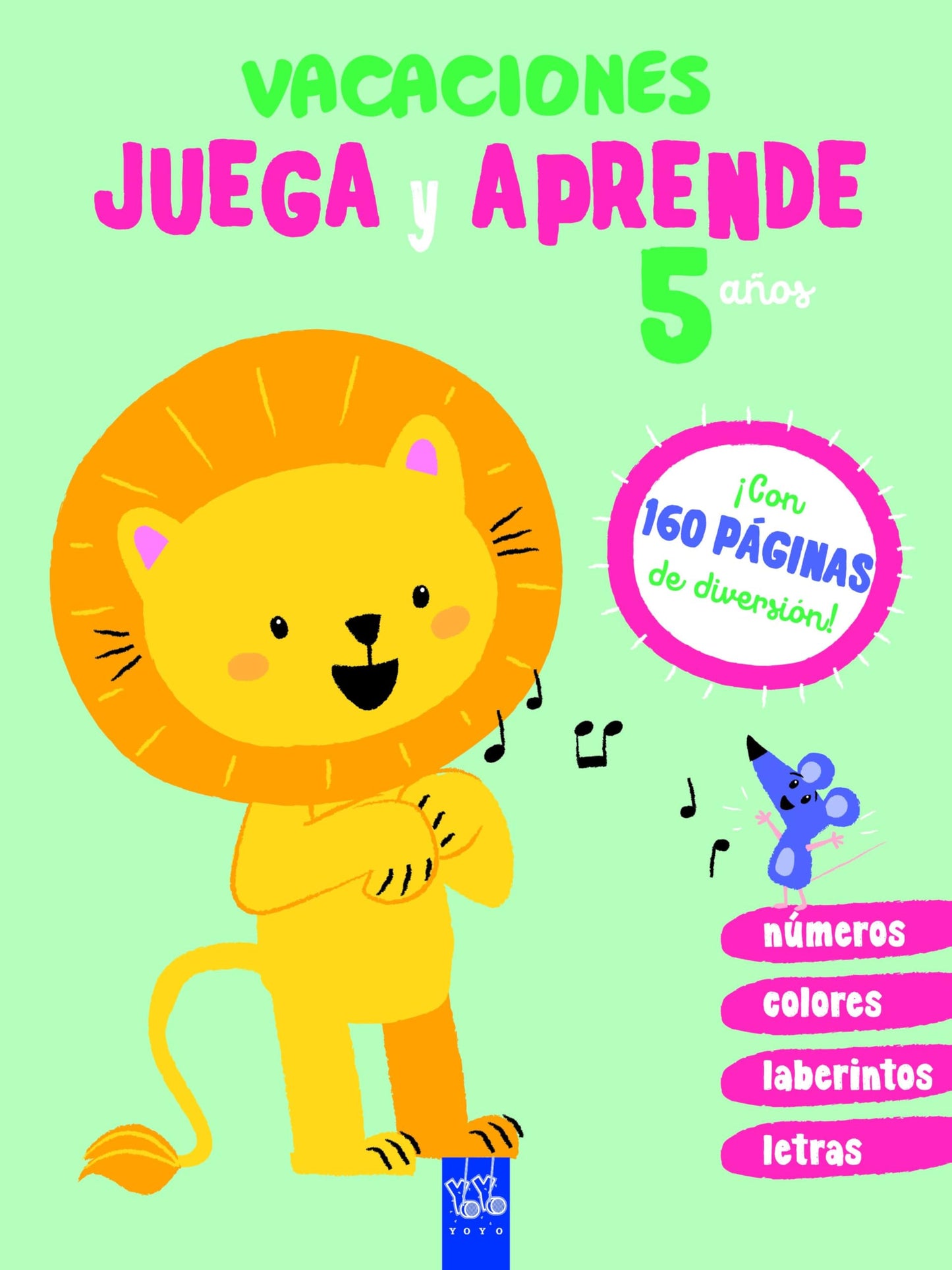 Libro: Vacaciones. Juega y aprende. 5 años