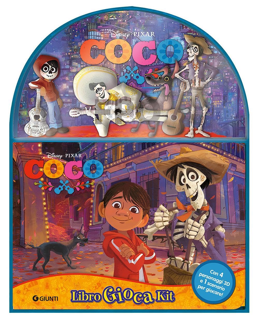 Libro: Coco. Libro gioca kit. Ediz. a colori. Con 4 personaggi 3D. Con scenario per giocare