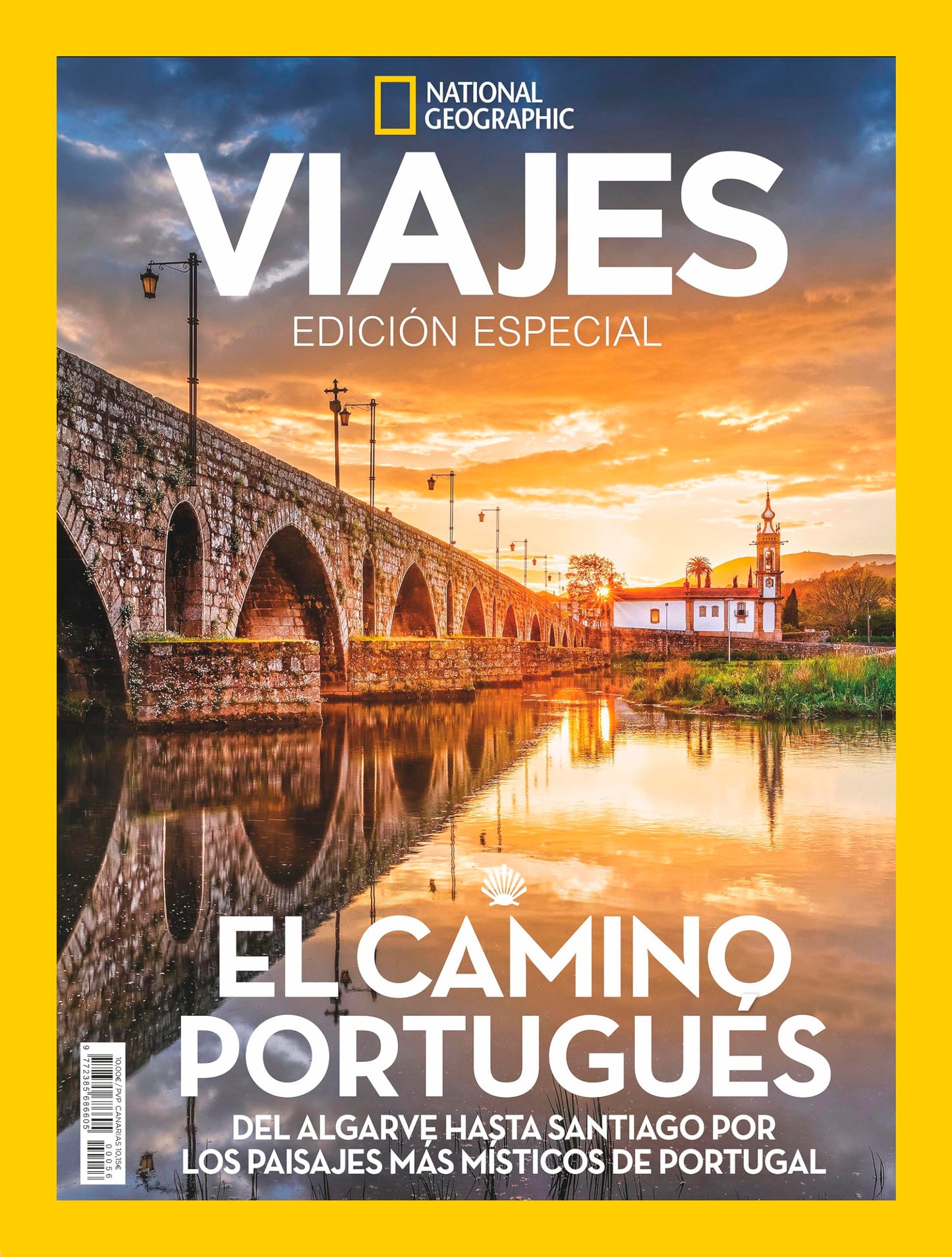 Libro: Edición especial Viajes | El camino portugués: Del Algarve hasta Santiago por los paisajes más místicos de Portugal (Extra National Geographic)