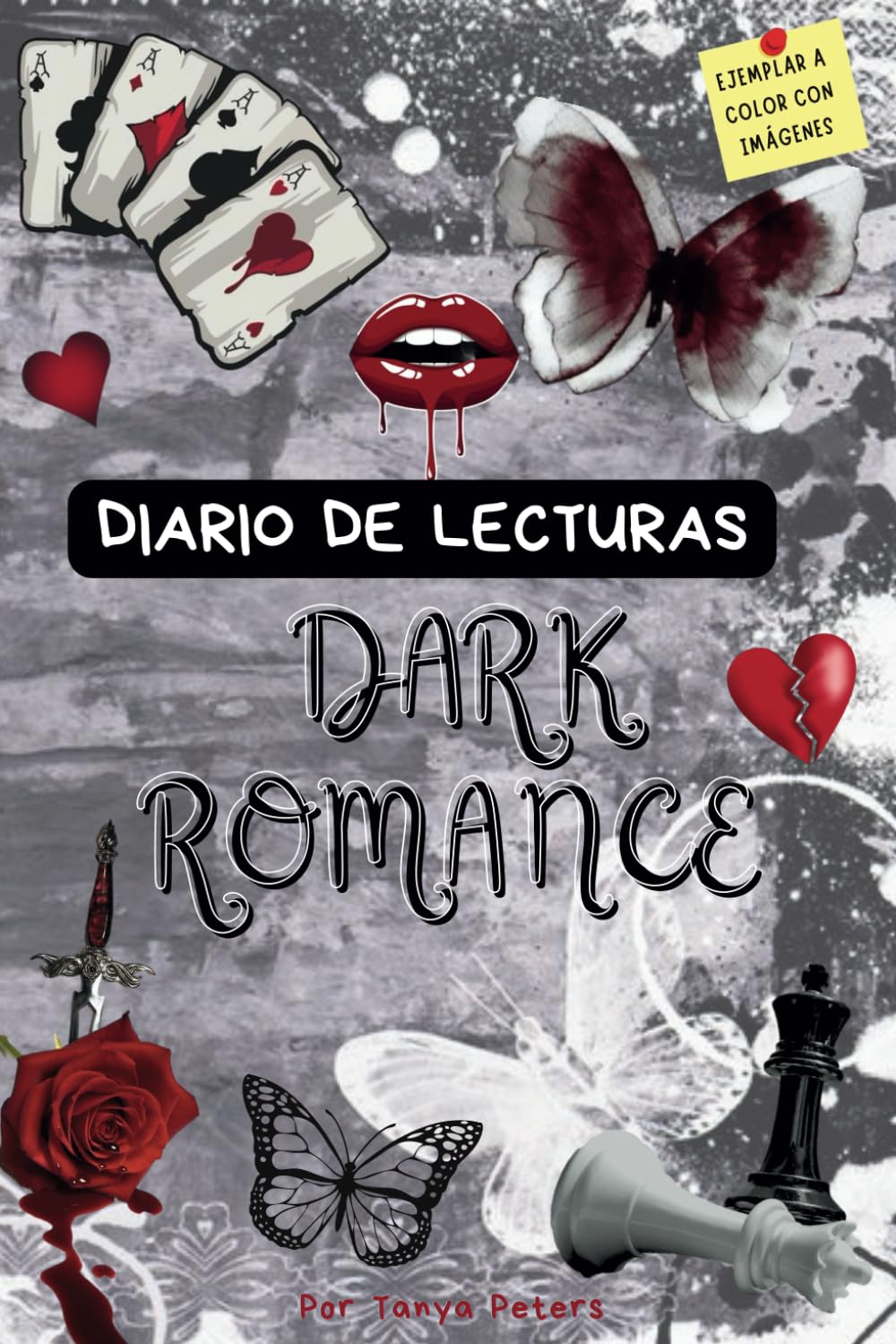 Libro: Cuaderno de Lecturas - DARK ROMANCE (Diarios de lectura Aesthetic) (Spanish Edition)