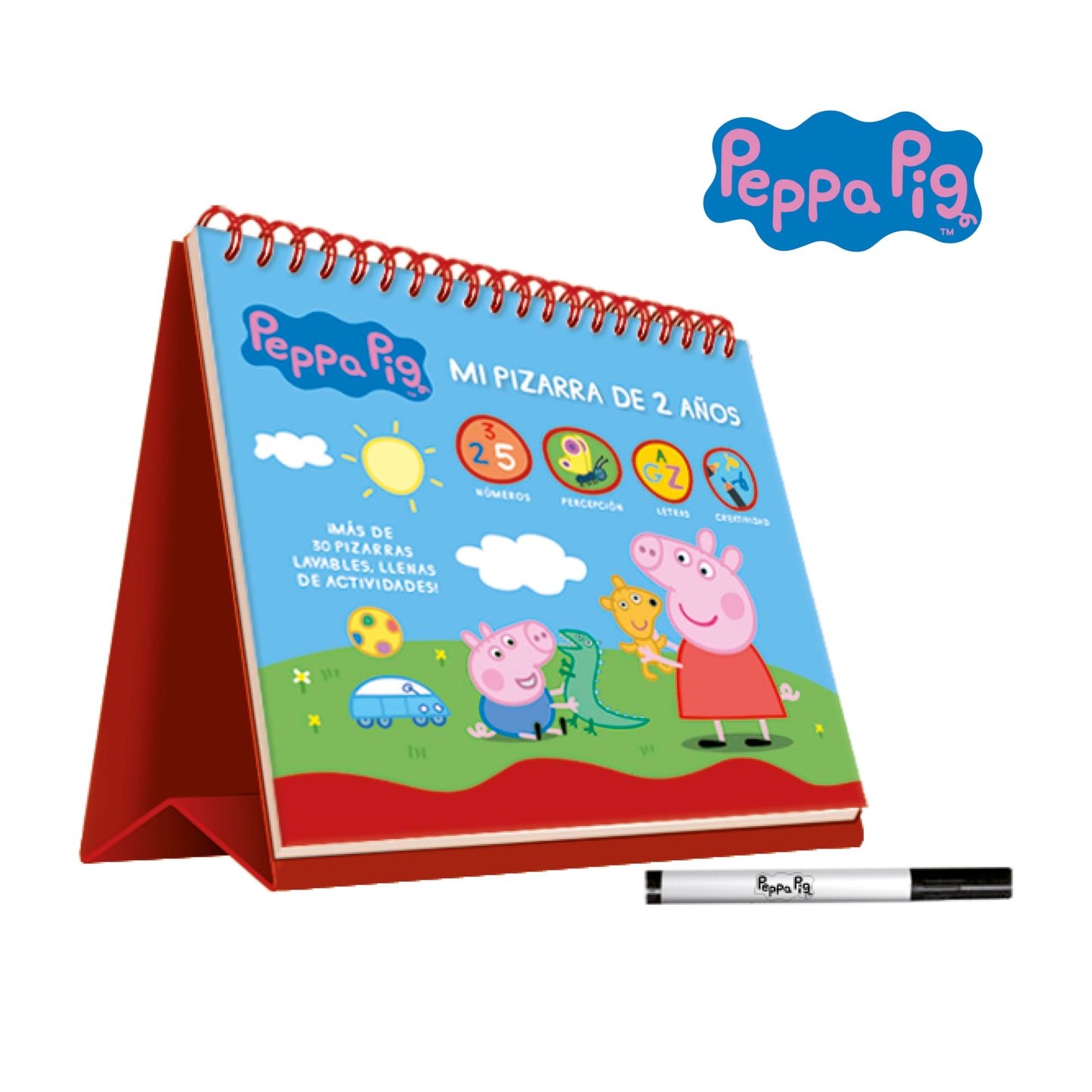 Libro: PEPPA PIG - MI PIZARRA DE 2 AÑOS