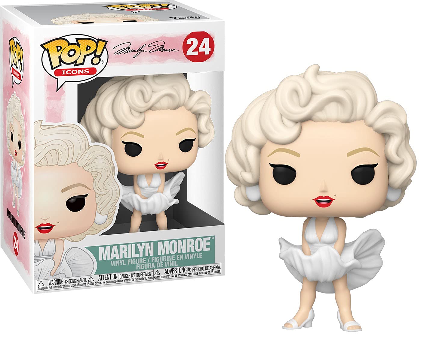 Funko Pop! Íconos: Marilyn Monroe (White Dress)