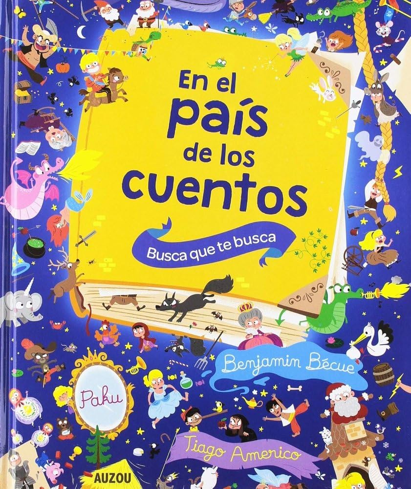 Libro: Busca que te busca en el pais de los cuentos.