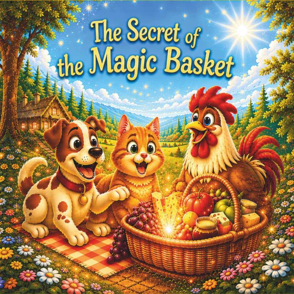 Libro: The Secret of the Magic Basket: A tale of values about friendship, animals, and a grandmother's love
