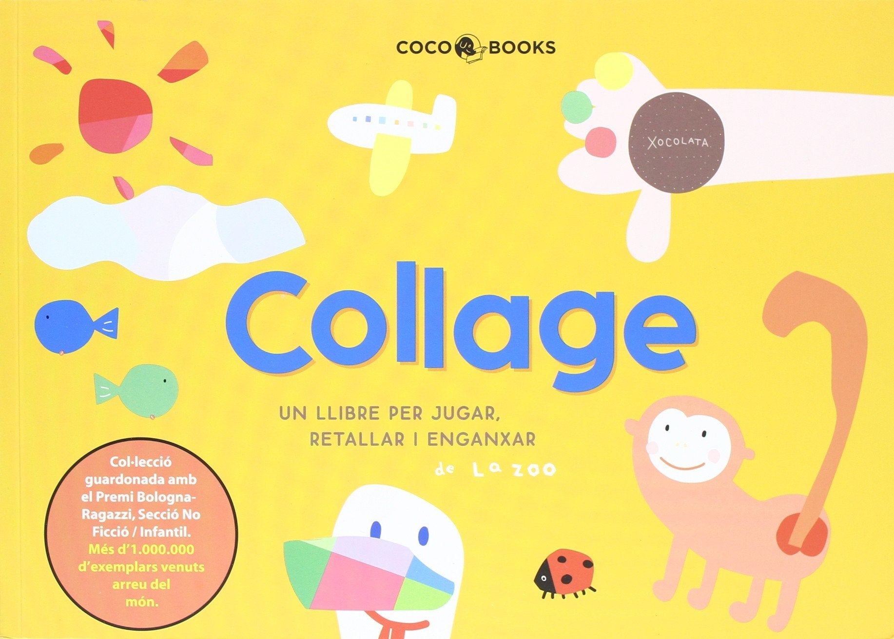 Libro: Collage, un llibre per a jugar, retallar i enganxar