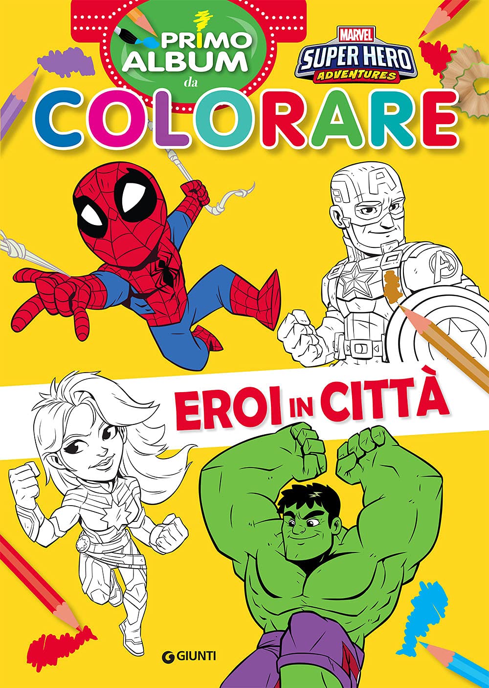 Libro: Helden in der Stadt, Marvel Super Hero Adventures, erstes Album, Ediz, Farbe