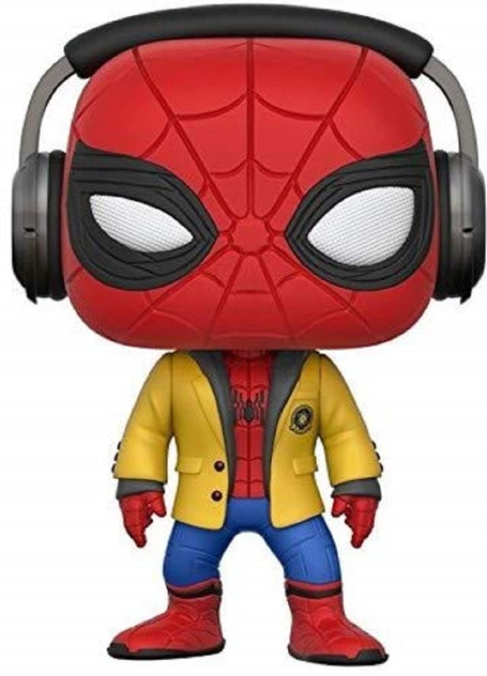 Funko Pop! Películas: Spider-Man HC - Spider-Man W/Headphones Collectible Figura de Vinilo