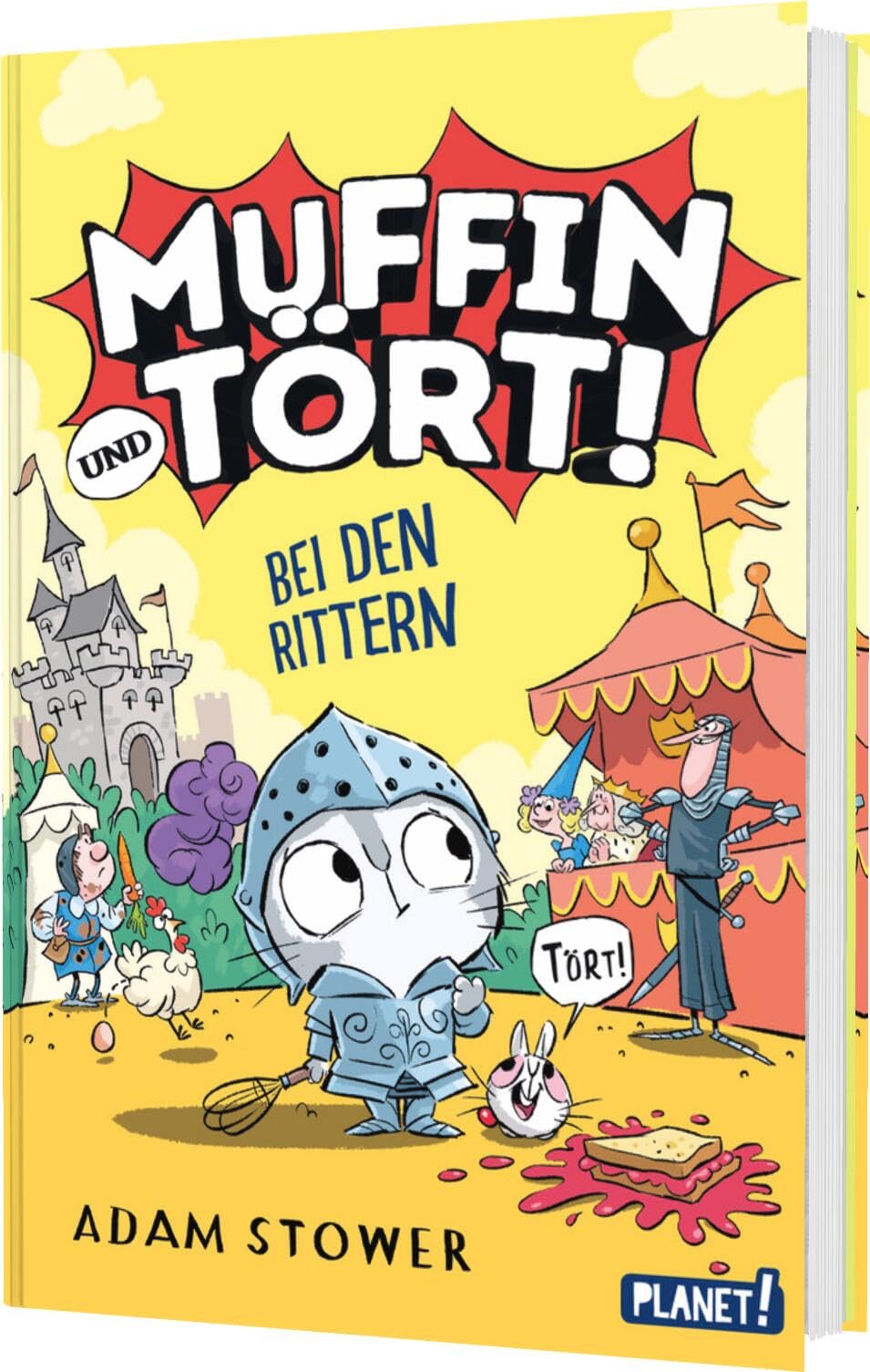 Libro: Muffin und Tört! 2: Bei den Rittern: Witzige Geschichte mit vielen Illustrationen