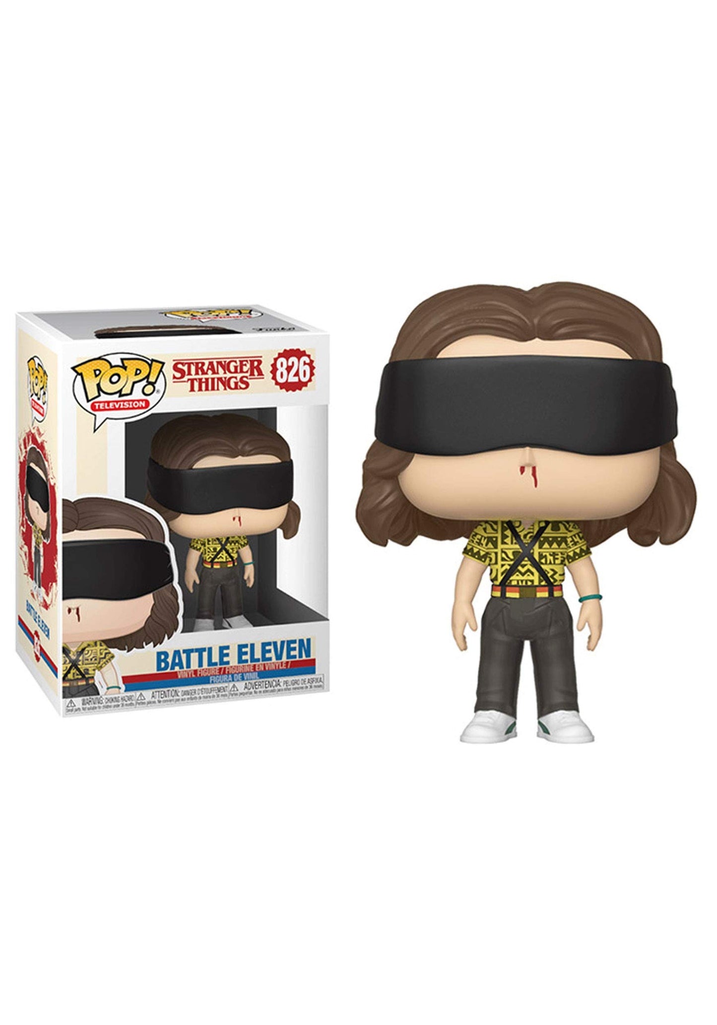 Funko Pop! Series: Stranger Things - Battle Eleven, Multicolor, us one-Size