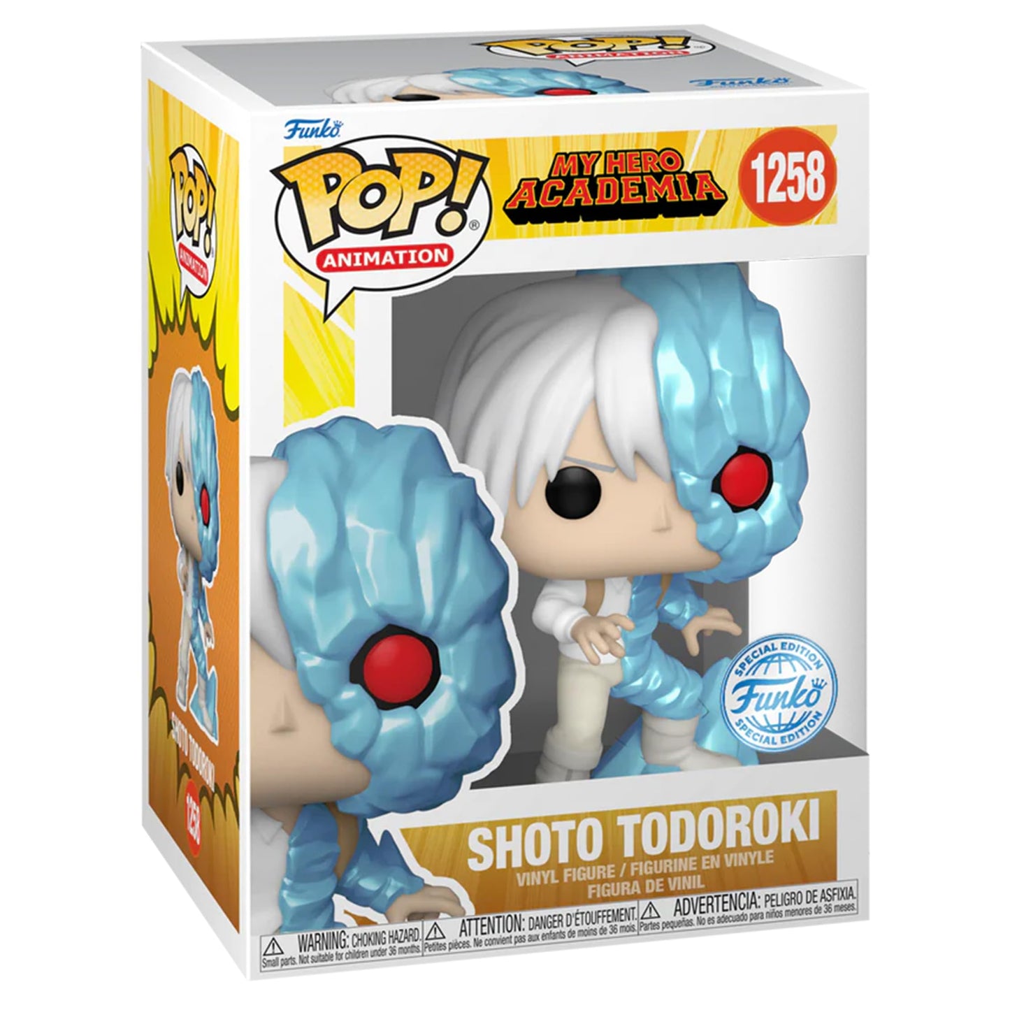Funko Pop! Animación: Mi Academia de Héroes - Ice Shoto Todoroki (First Appearance) Figura (Edición Especial)