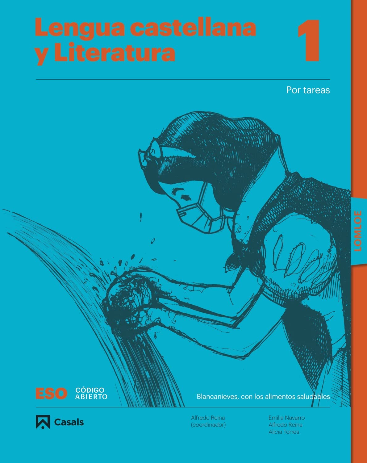 Libro: Lengua castellana y Literatura por tareas 1 ESO LOMLOE - PEFC 100% - 9788421874196
