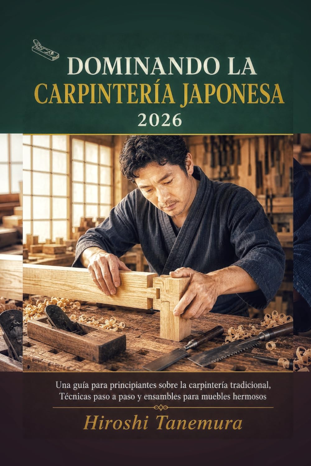 Libro: Dominando la carpintería japonesa 2026: Una guía para principiantes sobre la carpintería tradicional, Técnicas paso a paso y ensambles para muebles hermosos