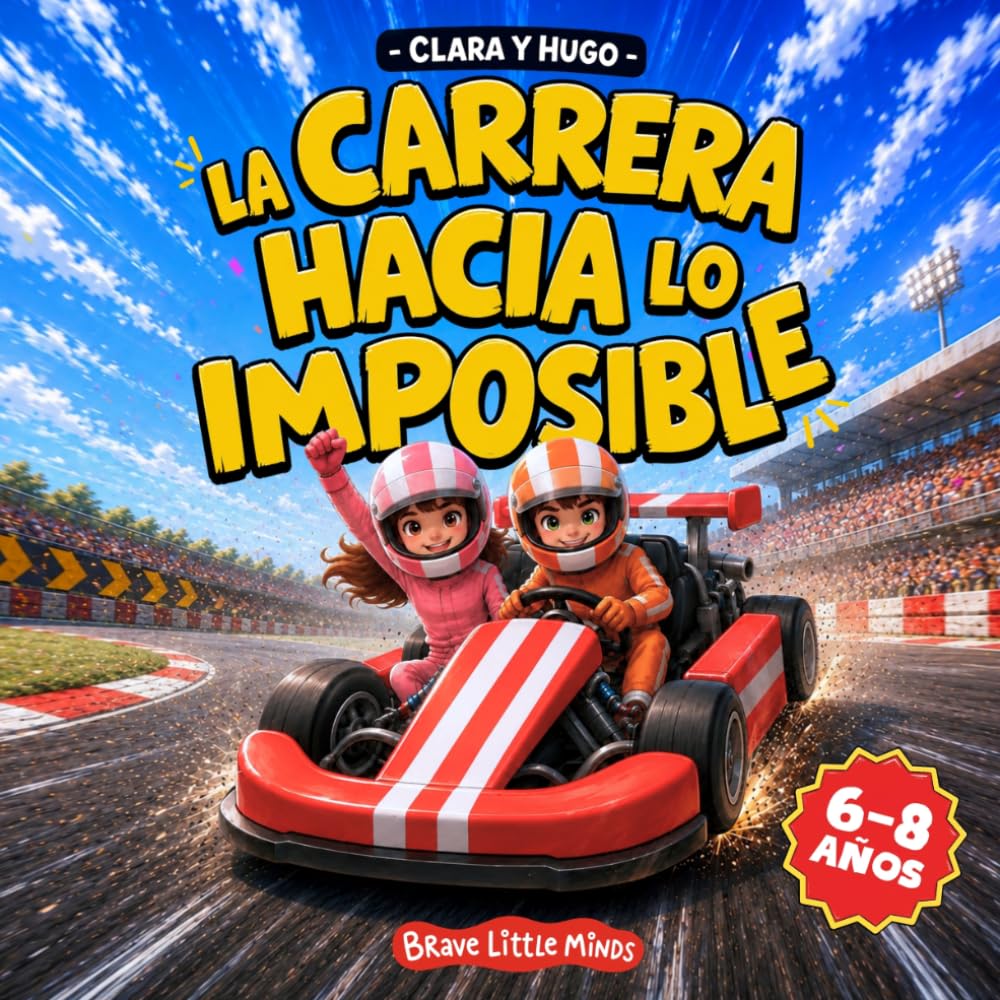 Libro: Clara y Hugo - La carrera hacia lo imposible: Un libro de aventuras para niños y niñas de 6 a 8 años que inspira a creer en uno mismo, soñar en grande ... es posible. (Las aventuras de Clara y Hugo.)