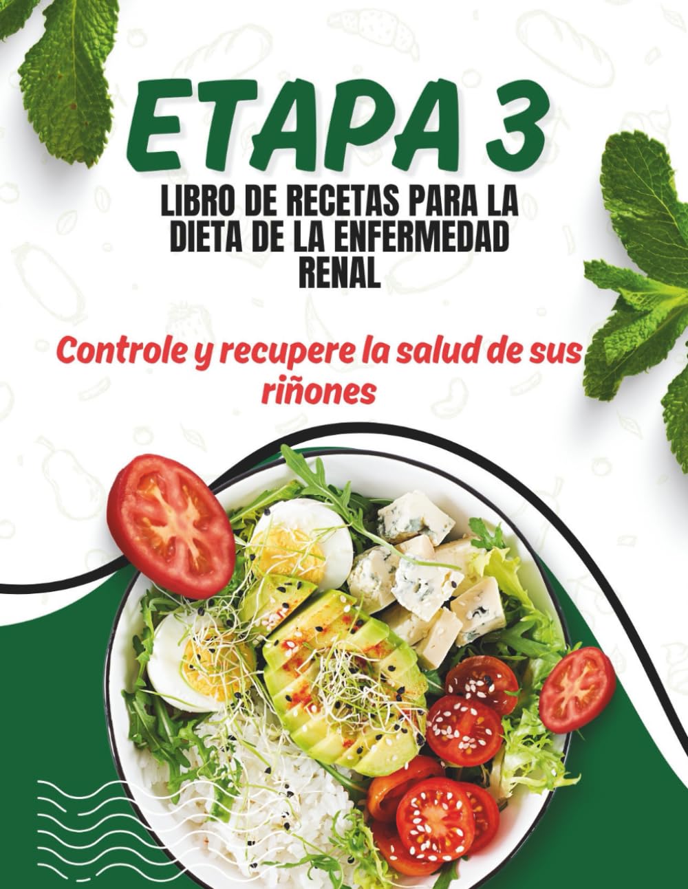 LIBRO DE COCINA DE DIETA PARA ENFERMEDAD RENAL ETAPA 3.: Controle y recupere la salud de sus riñones (Spanish Edition)