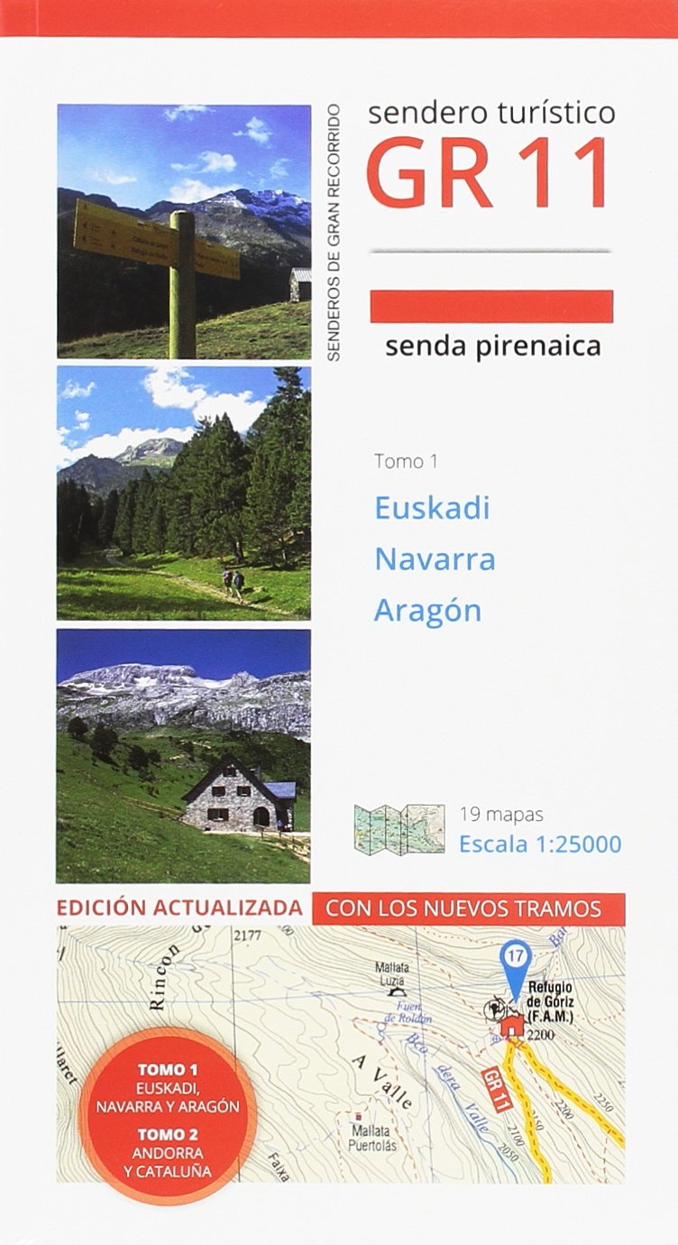Libro: GR 11 TOMO I EUSKADI NAVARRA ARAGÓN (TOPOGUIAS PRAMES)