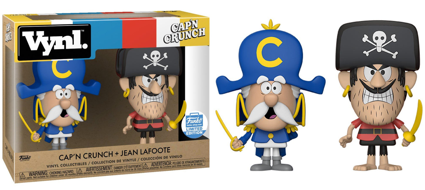 Funko Pop: Vynl.: Cap'n Crunch & Jean LaFoote Pack de 2
