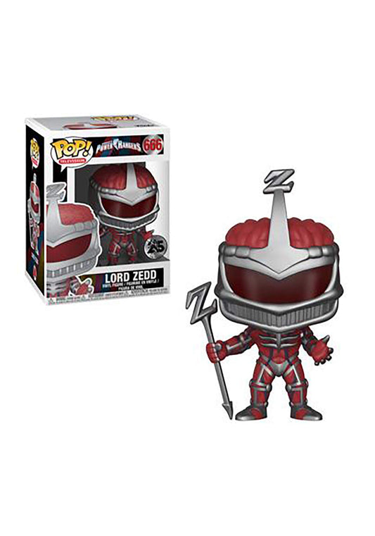 Funko Pop Television: Power Rangers - Lord Zedd Collectible Figura, Multicolor