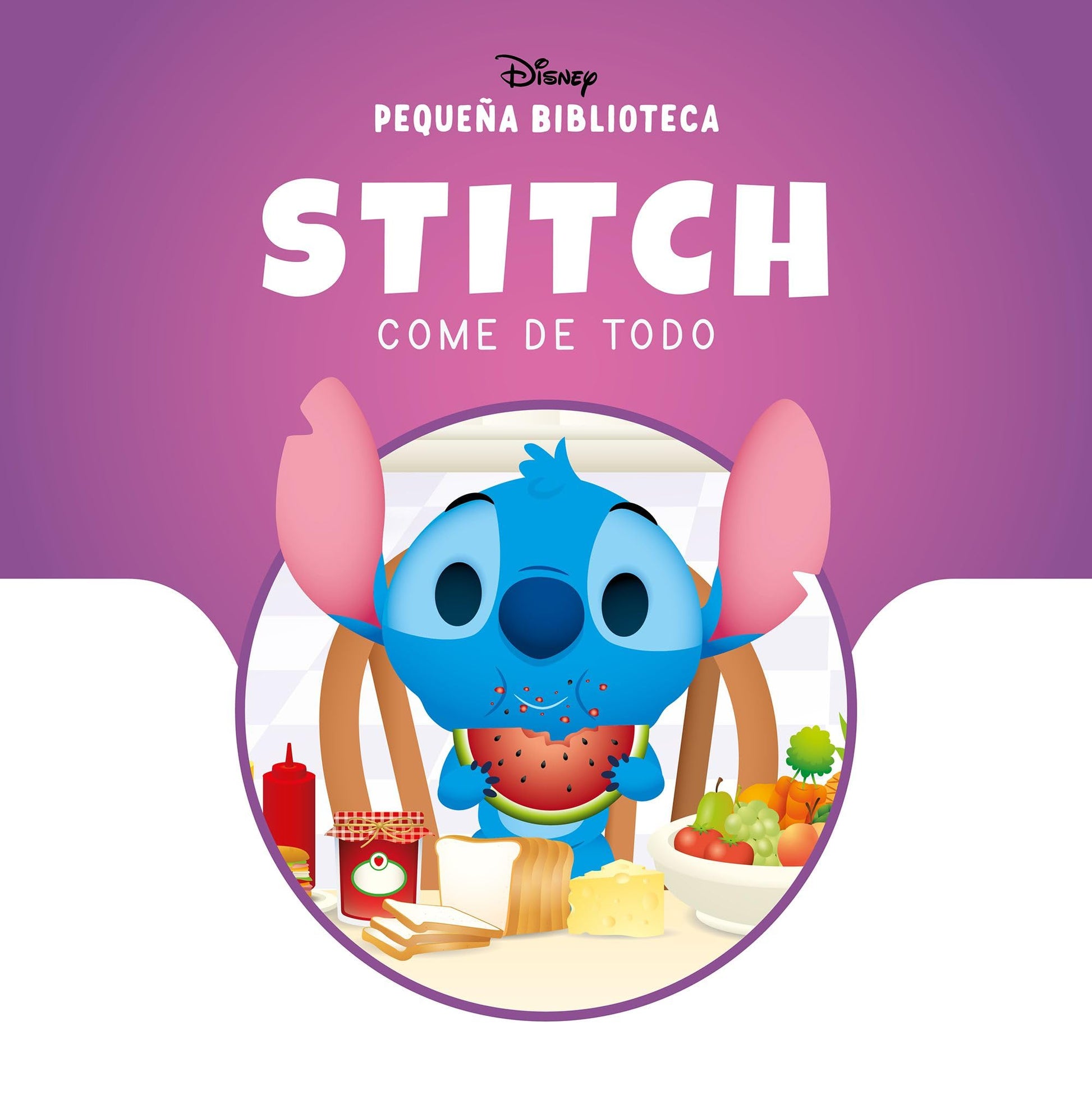 Libro: Pequeña Biblioteca Disney. Stitch come de todo