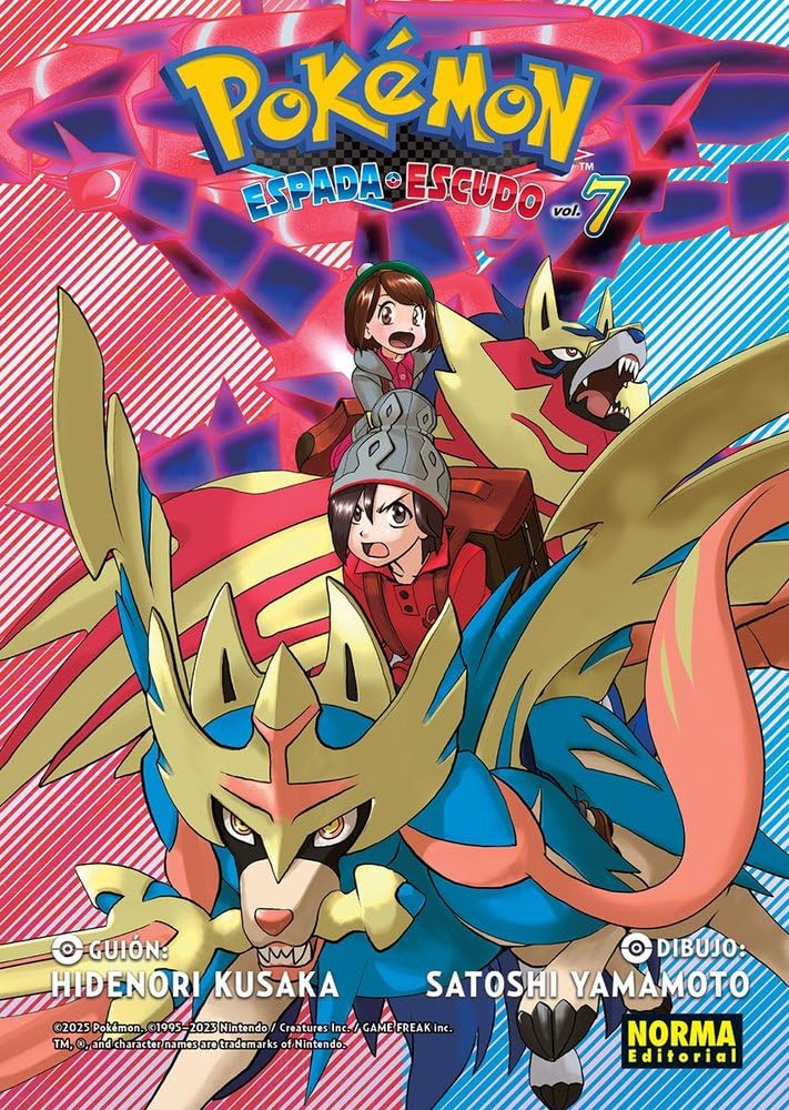 Libro: POKEMON ESPADA Y ESCUDO 07: 7