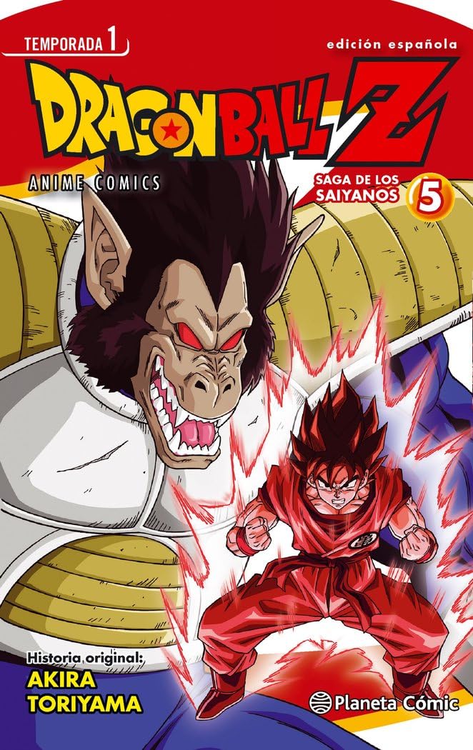 Libro: Dragon Ball Z Anime Series Saiyanos nº 05/05