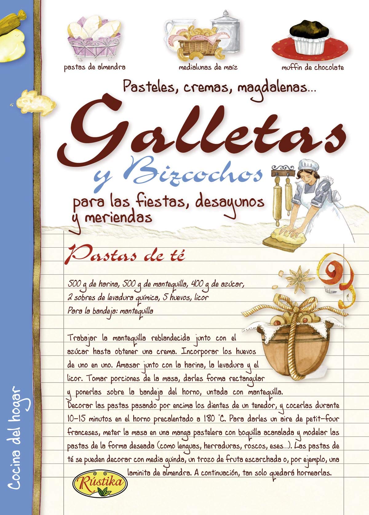 Libro: Galletas y bizcochos
