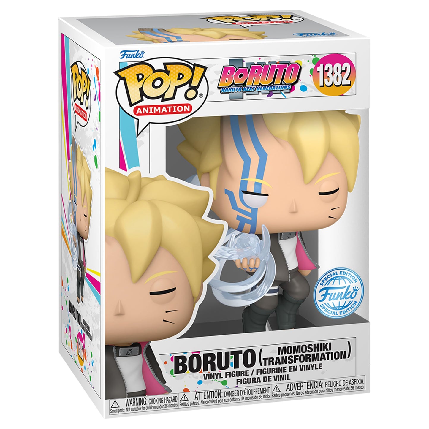 Funko Pop! Animación: Boruto - Momoshiki Otsutsuki Transformation Special Edition Multicolor Exclusivo #1382 (Edición Especial)