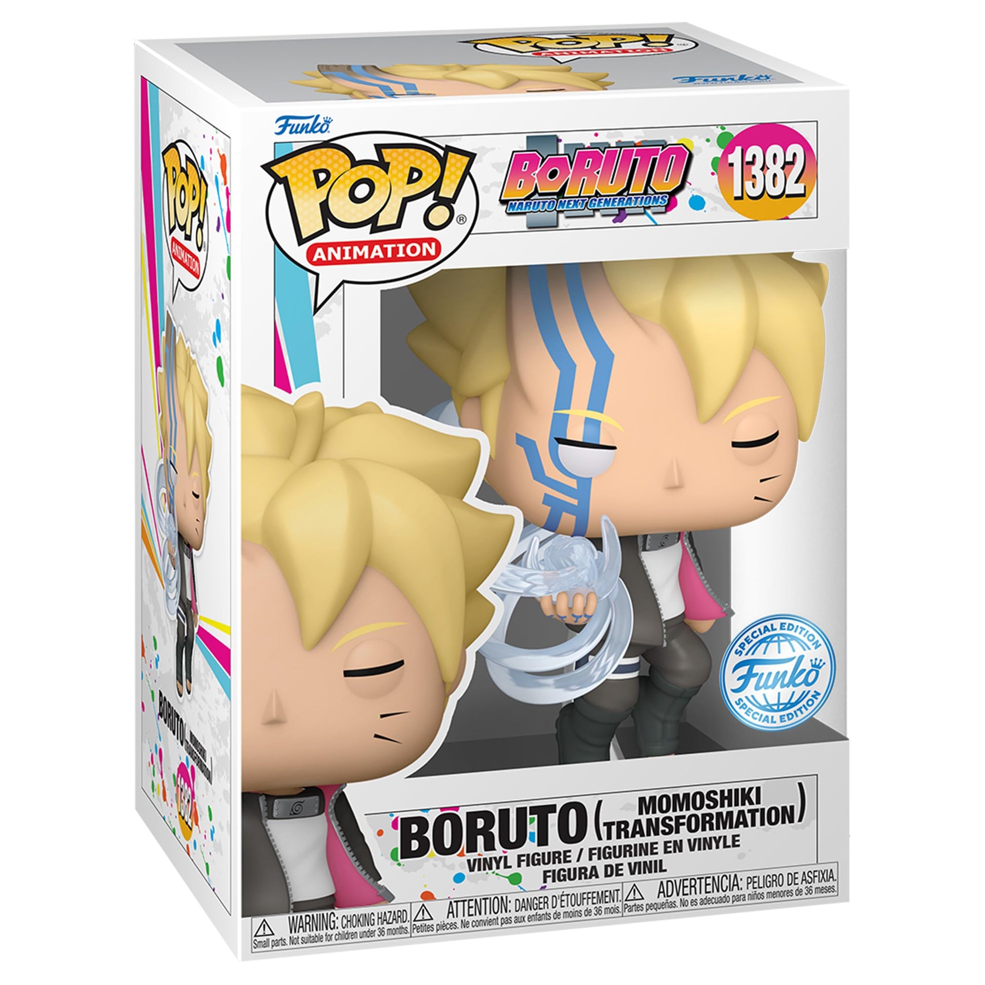 Funko Pop! Animación: Boruto - Momoshiki Otsutsuki Transformation Special Edition Multicolor Exclusivo #1382 (Edición Especial)