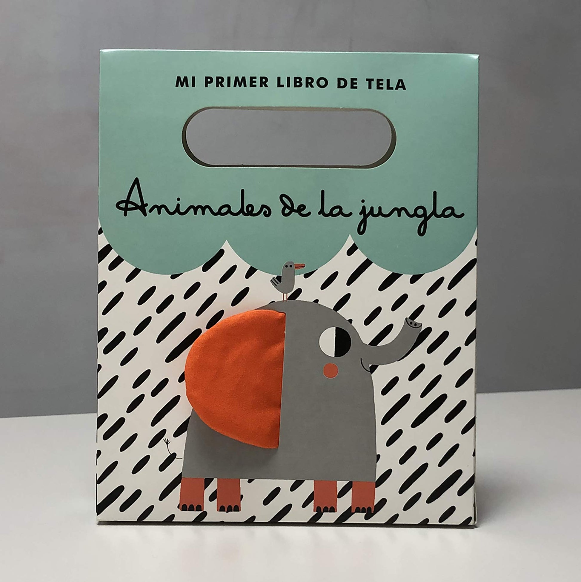 Libro: Animales de la jungla: El primer libro de tela para tu bebé