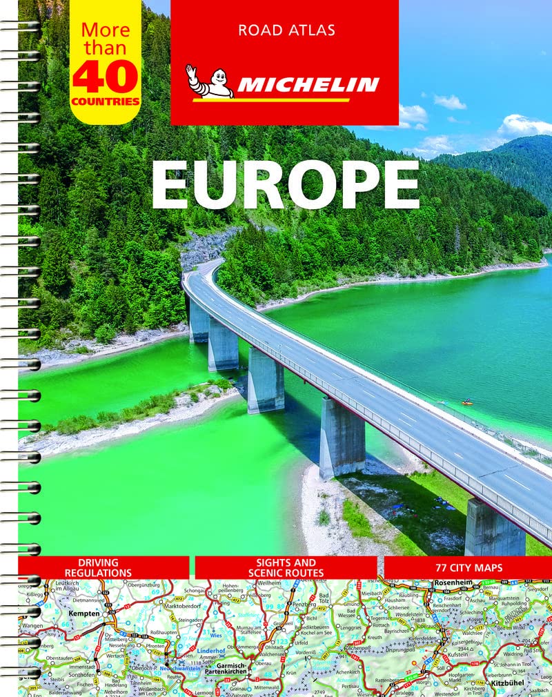 Libro: Michelin Road Atlas Europe (Atlas (Michelin))