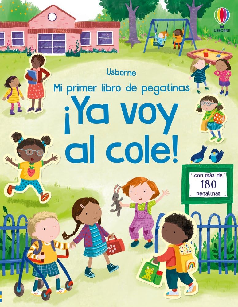 ¡Ya voy al cole! (Mi primer libro de pegatinas)