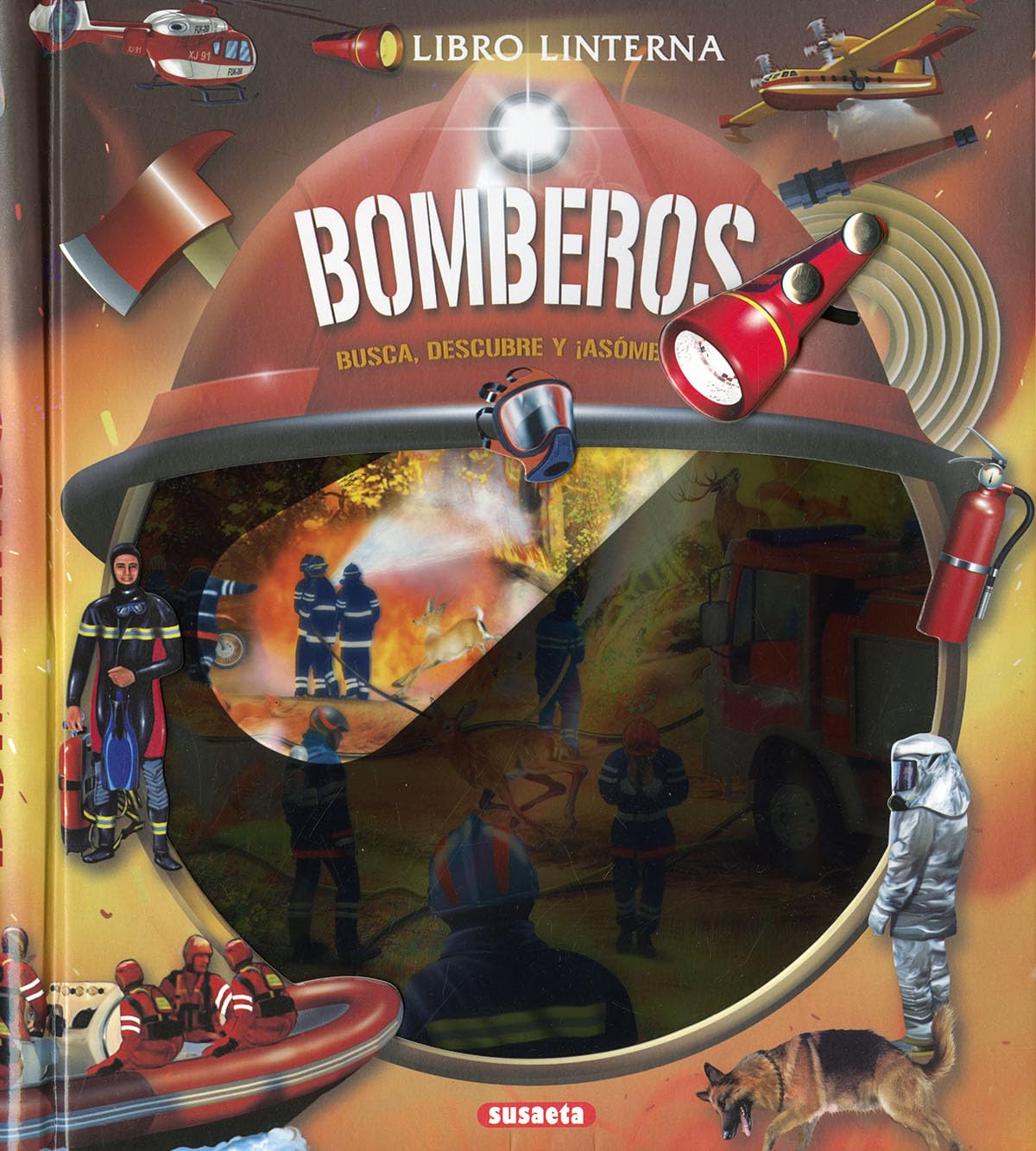 Libro: Bomberos (Libro linterna)