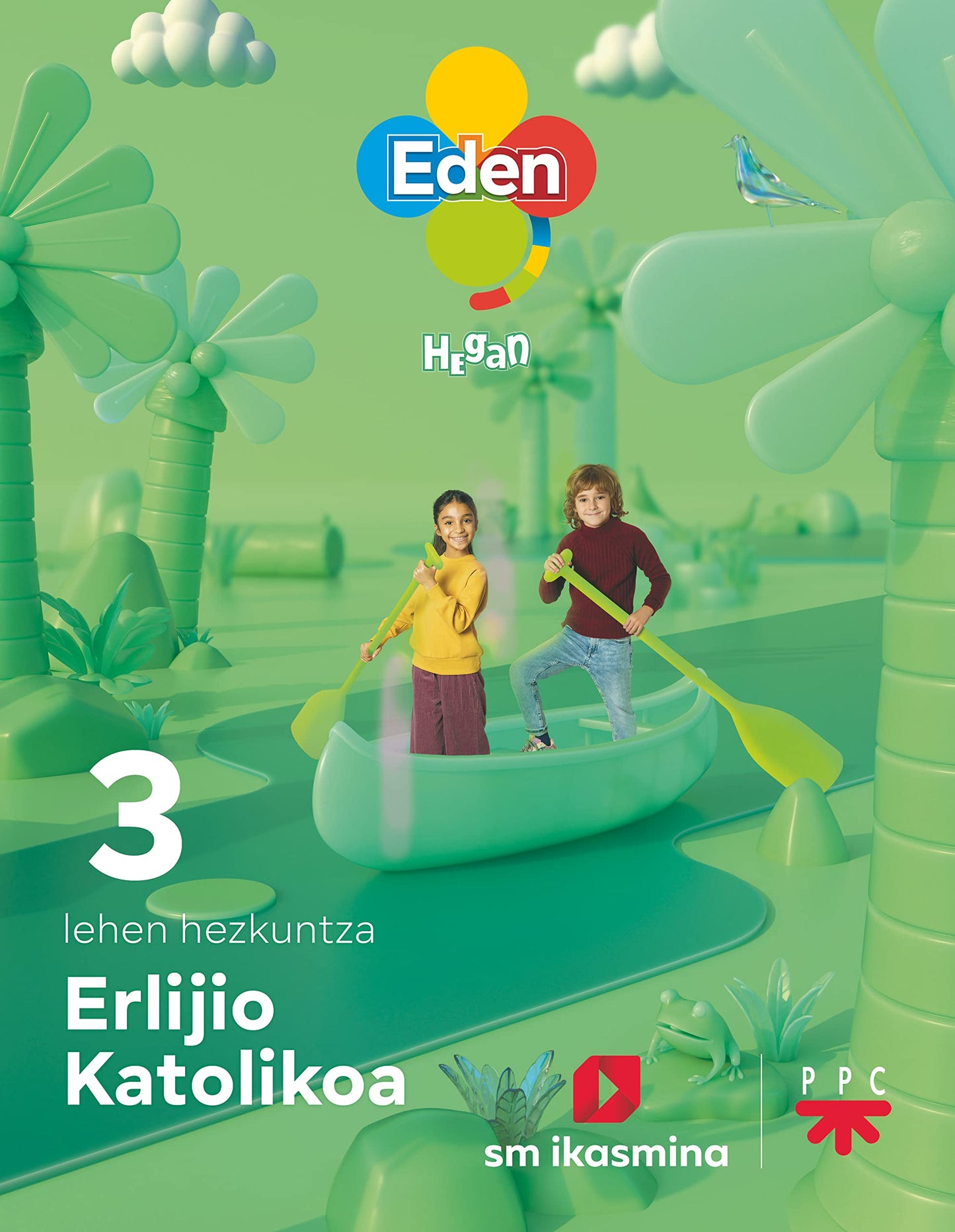 Libro: Erlijio Katolikoa, LH 3. Eden Hegan - 9788498558647