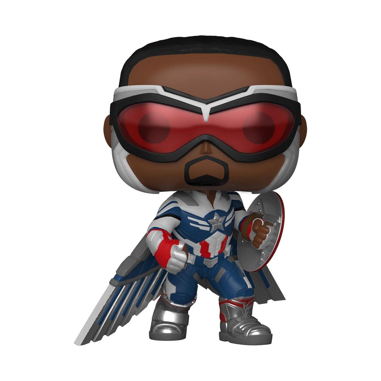 Funko Pop! The Falcon and The Winter Soldier # 819 - Captain America [Action Pose] Exclusivo