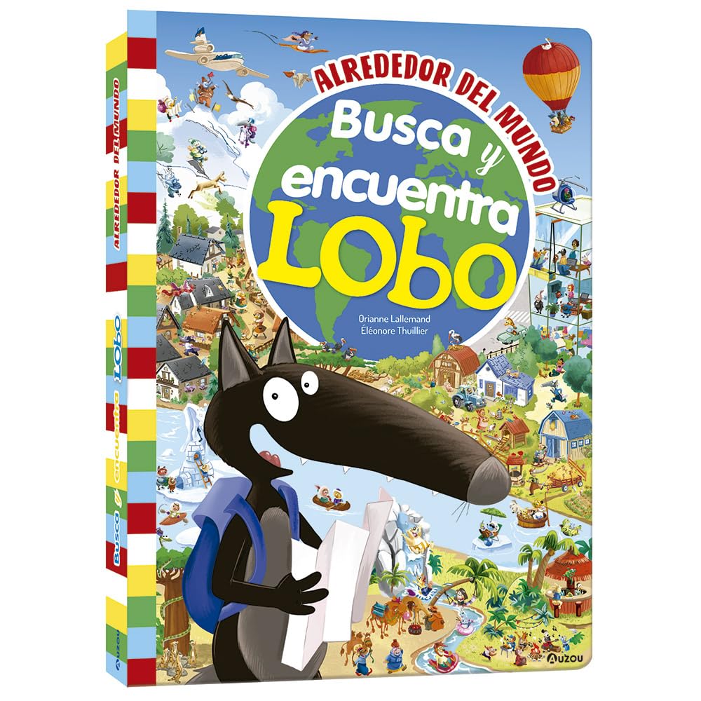 Libro: Busca y encuentra gigante de Lobo alrededor del mundo