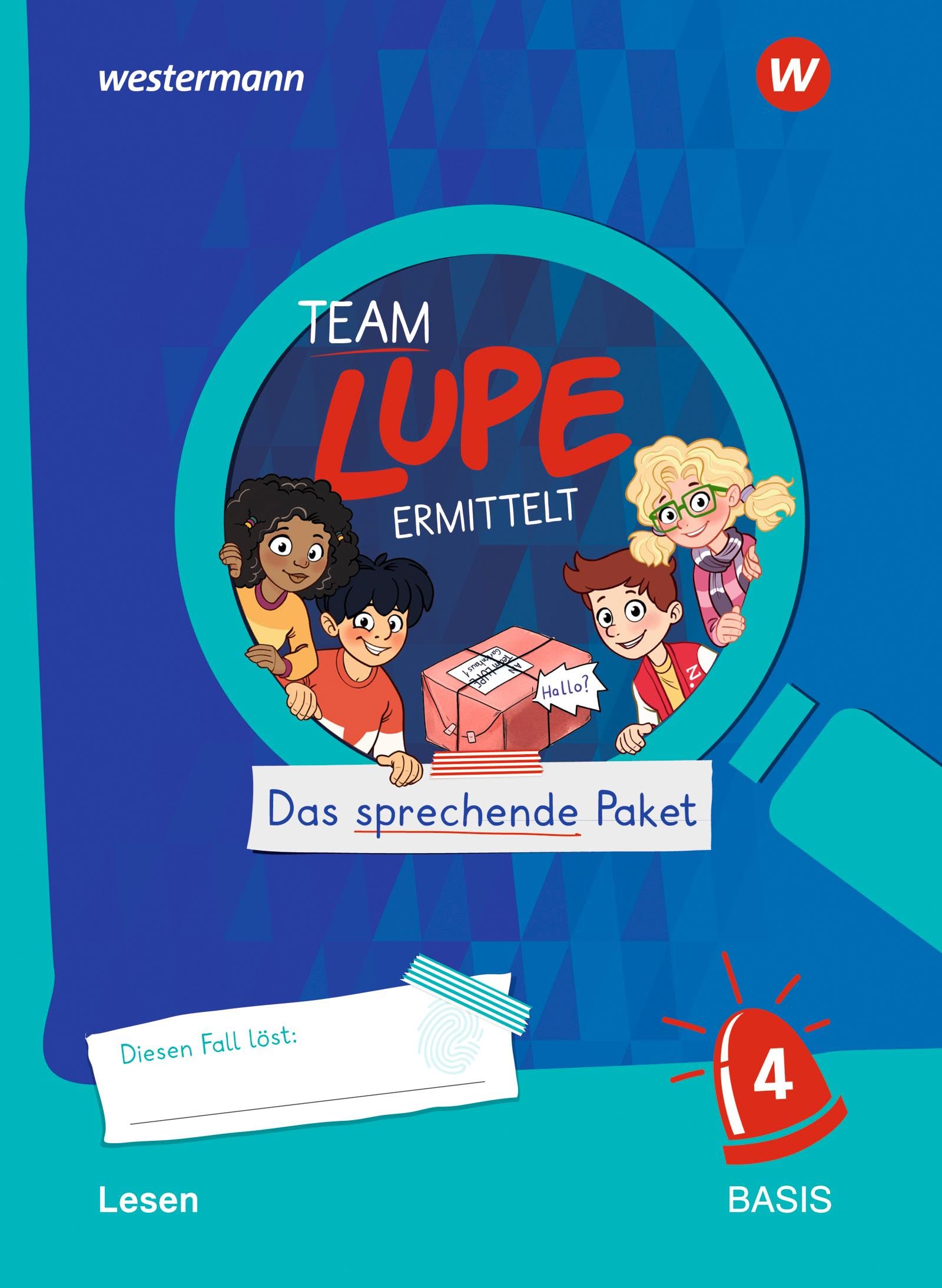 Libro: TEAM LUPE ERMITTELT - Übungshefte. Lesen 4