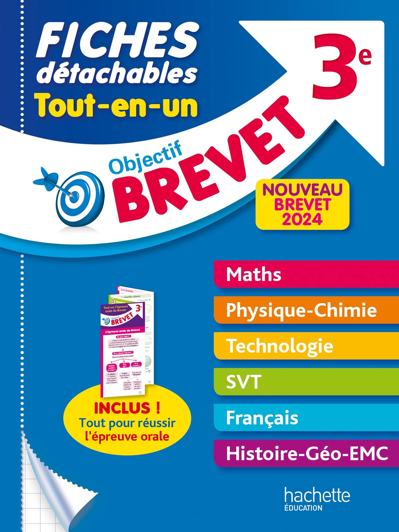 Libro: Objectif Brevet Fiches Tout-en-un