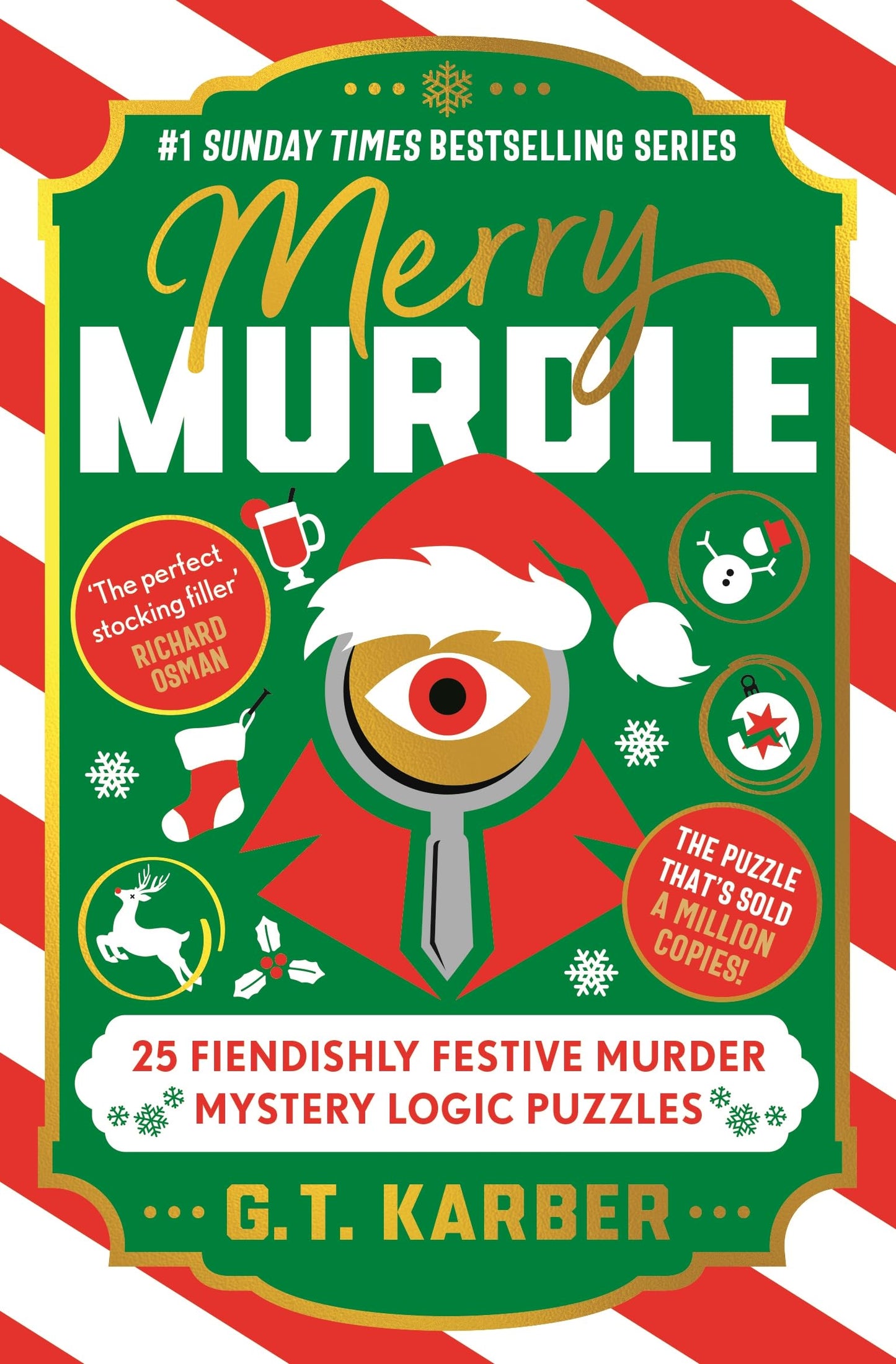 Libro: Merry Murdle: THE SUNDAY TIMES BESTSELLING SERIES: 25 Fiendishly Festive Murder Mystery Logic Puzzles (Murdle Puzzle Series)