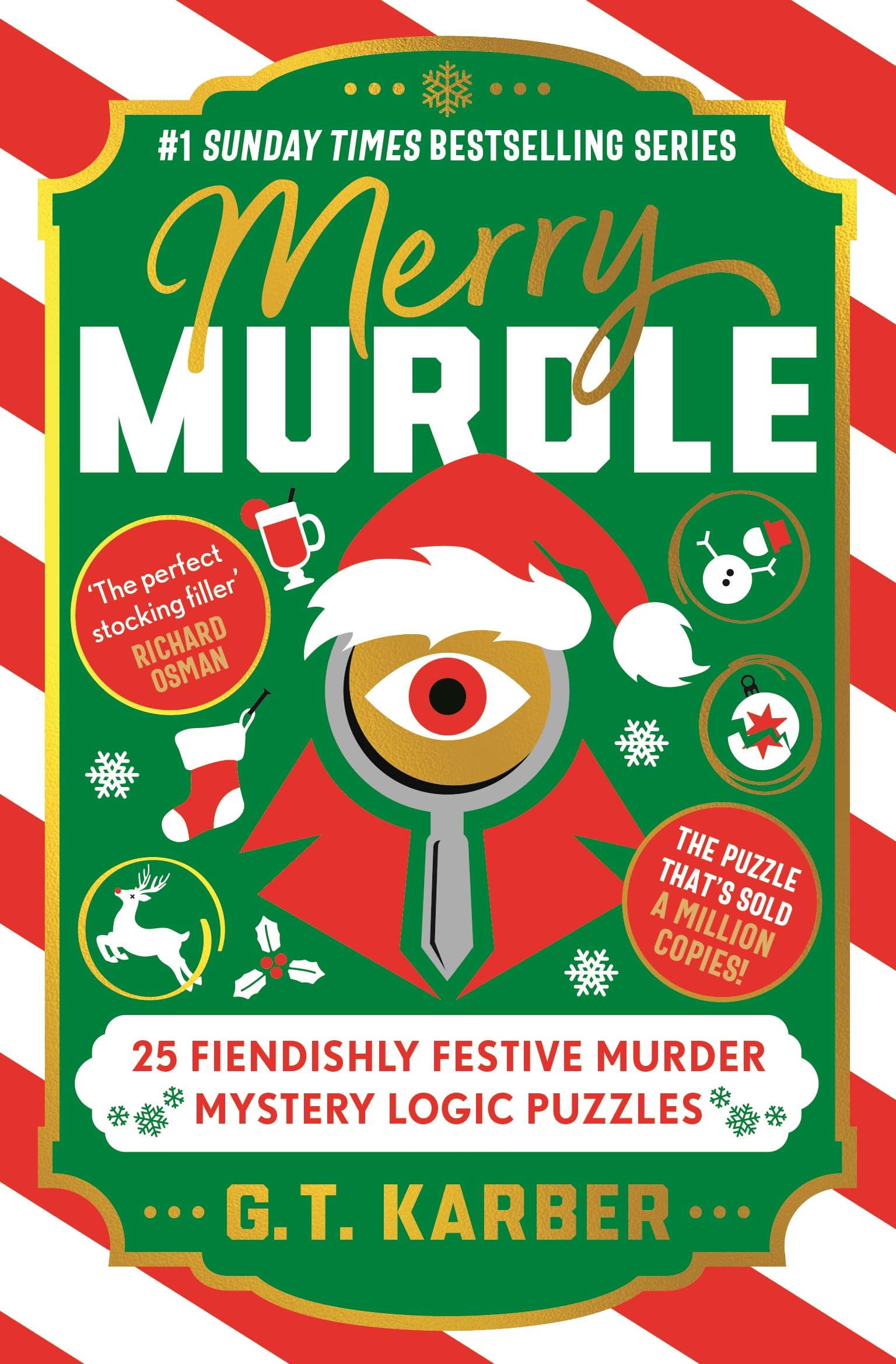 Libro: Merry Murdle: THE SUNDAY TIMES BESTSELLING SERIES: 25 Fiendishly Festive Murder Mystery Logic Puzzles (Murdle Puzzle Series)