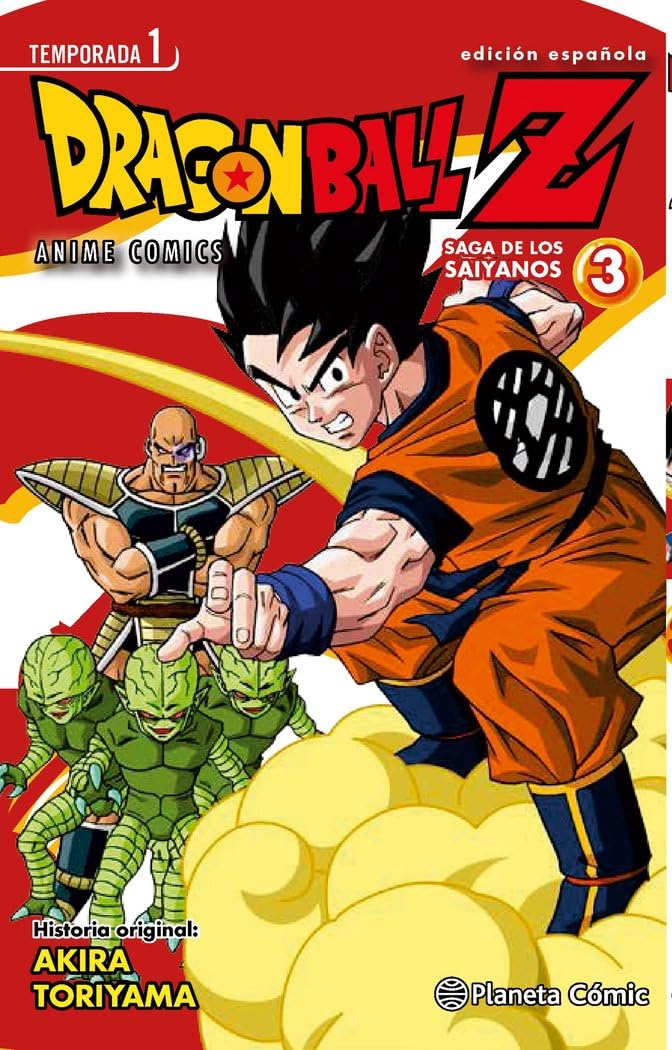 Libro: Dragon Ball Z Anime Series Saiyanos nº 03/05: Saga de los Saiyanos: 3 (Manga Shonen)