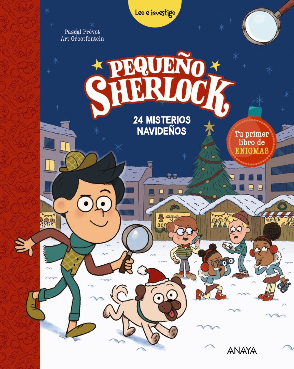 Libro: Pequeño Sherlock: 24 misterios navideños: Tu primer libro de enigmas (LITERATURA INFANTIL - Pequeño Sherlock)