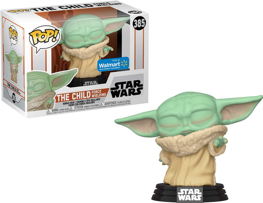 Funko El Mandaloriano POP! Star Wars The Child (Baby Yoda) Exclusivo Figura de Vinilo #385 [Force Wielding] (Pre-Order ships September)