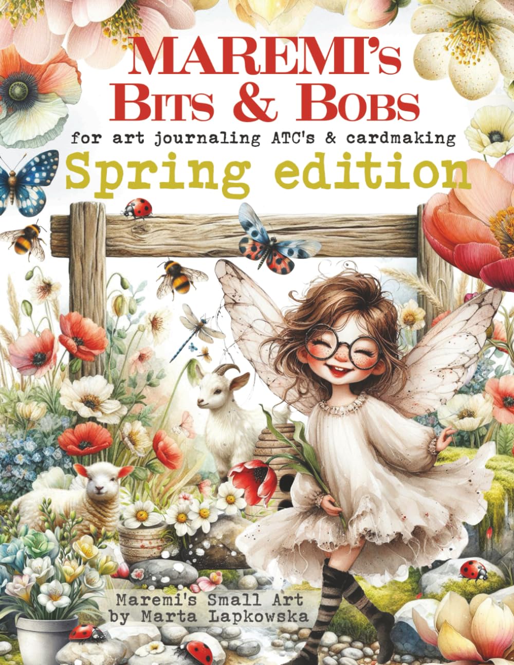Libro: MAREMI'S Bits & Bobs for art journaling ATC & cardmaking SPRING EDITION: 500+ Seasonal Images
