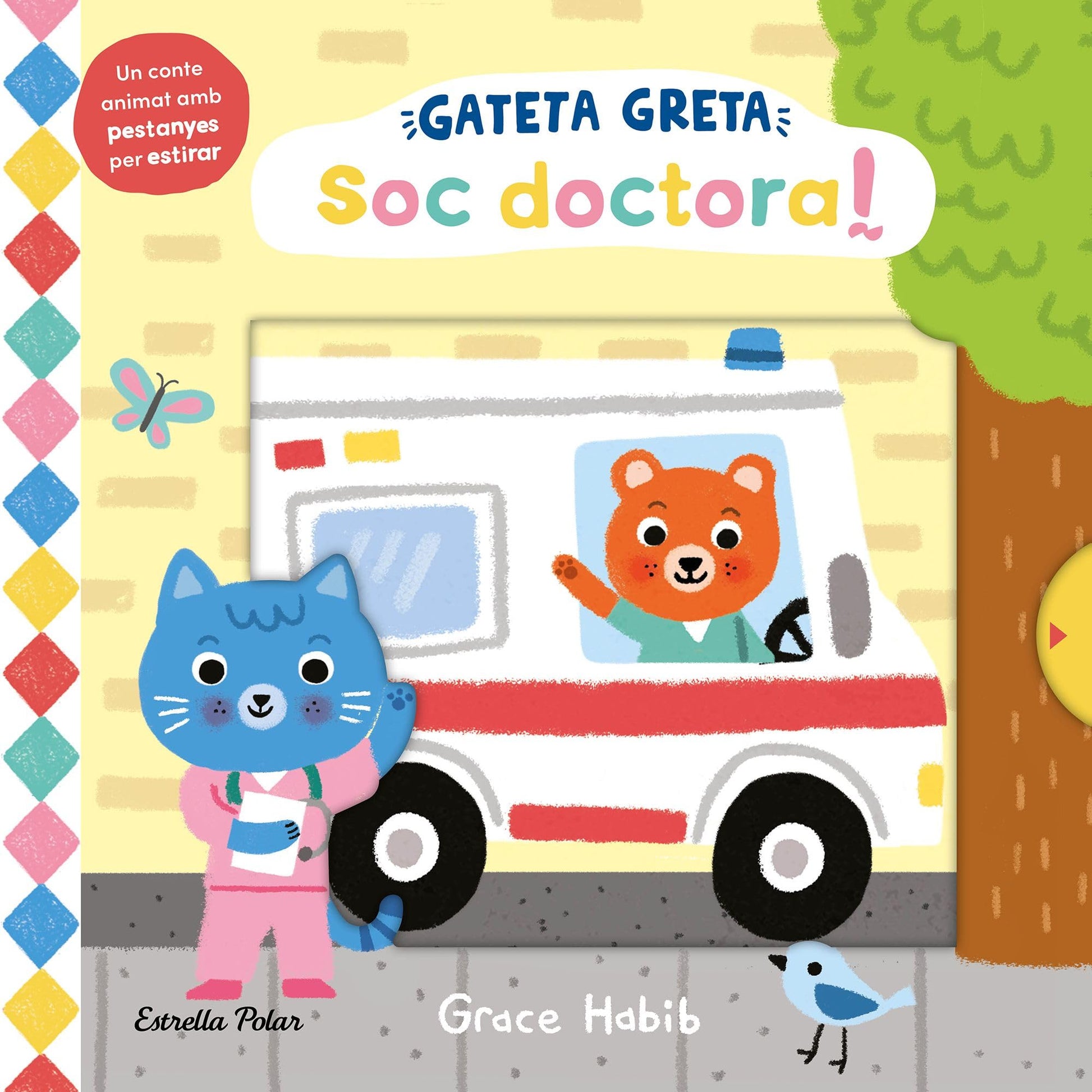 Libro: Gateta Greta. Soc doctora!: Un conte animat amb pestanyes per estirar