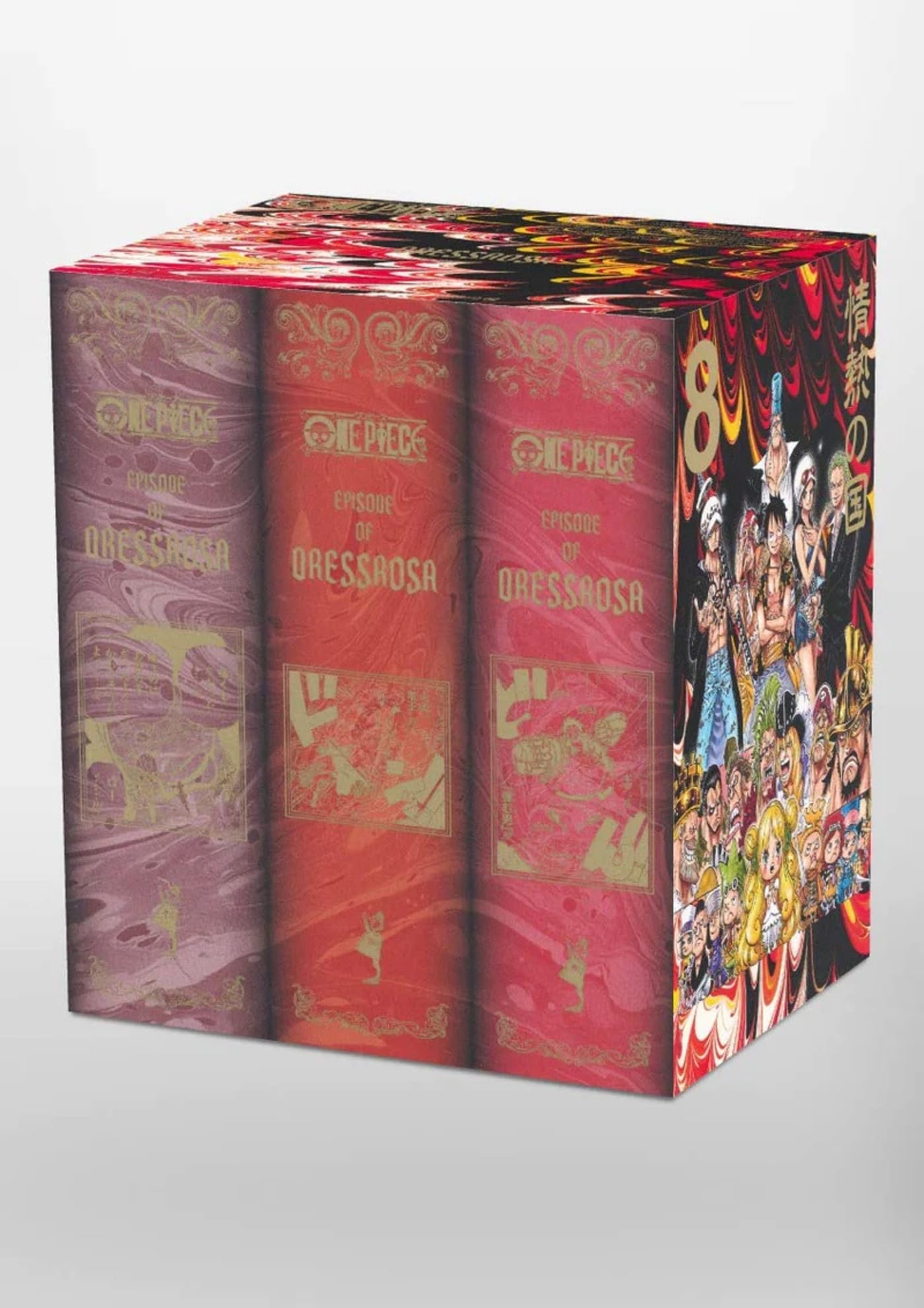 Libro: One Piece - Coffret vide Dressrosa (Tomes 71 à 80)