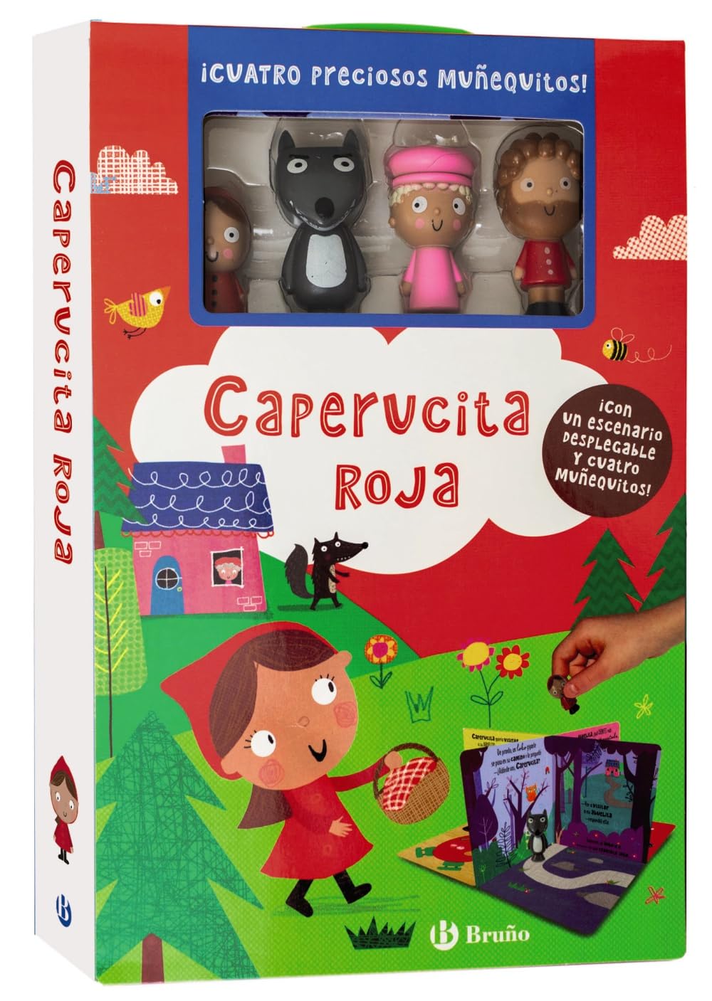Caperucita Roja (Castellano - A PARTIR DE 3 AÑOS - MANIPULATIVOS (LIBROS PARA TOCAR, JUGAR Y PINTAR), POP-UPS - Otros libros)