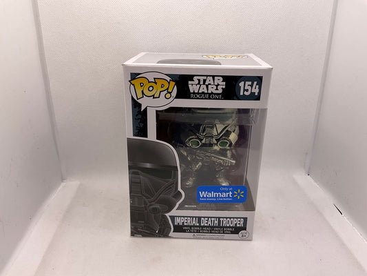 Funko POP Star Wars Rogue One Exclusivo CHROME Imperial Death Trooper